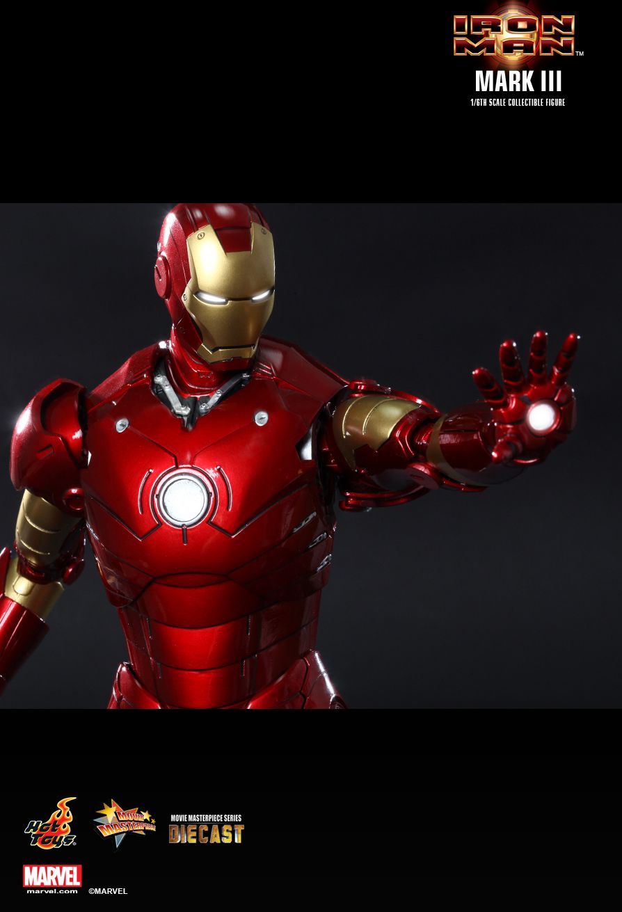 HOT TOYS 1/6 IRON MAN MARK III (DIECAST) ไอรอนแมน Mark 3