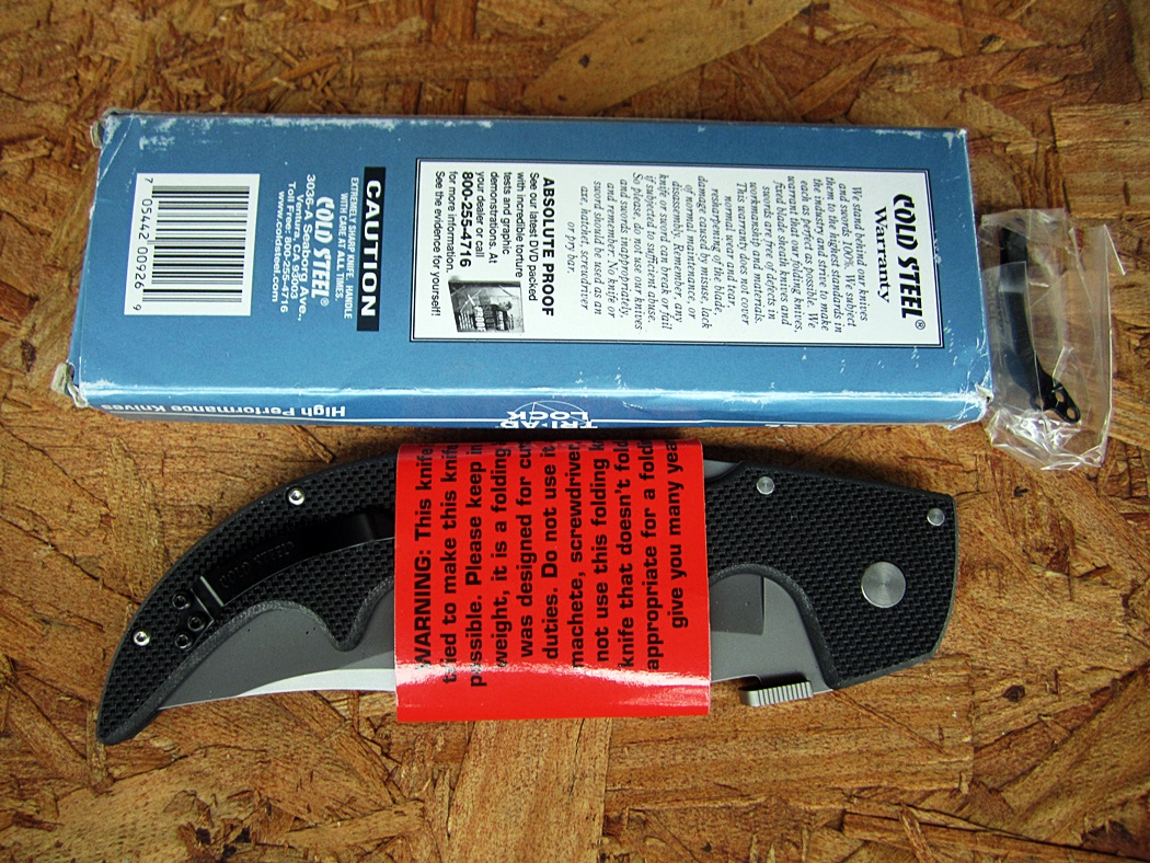 มีดCold Steel - Large Espada G-10 Folding Knife 62NGL *NEW*