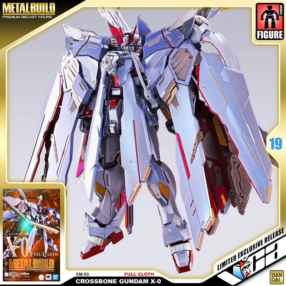 METAL BUILD CROSSBONE GUNDAM X-0 FULL CLOTH