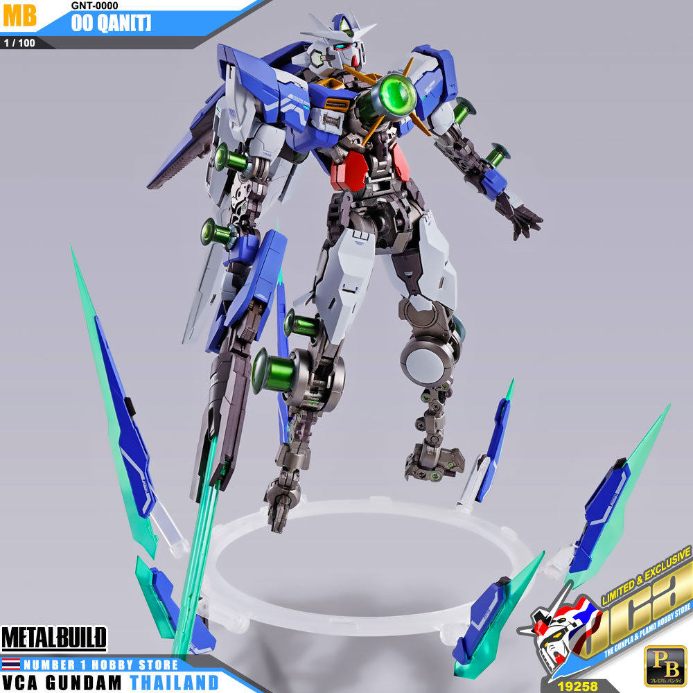 BANDAI TAMASHII NATIONS METAL BUILD GUNDAM 00 QANT กันดั้ม ฟิกเกอร์ VCA GUNDAM