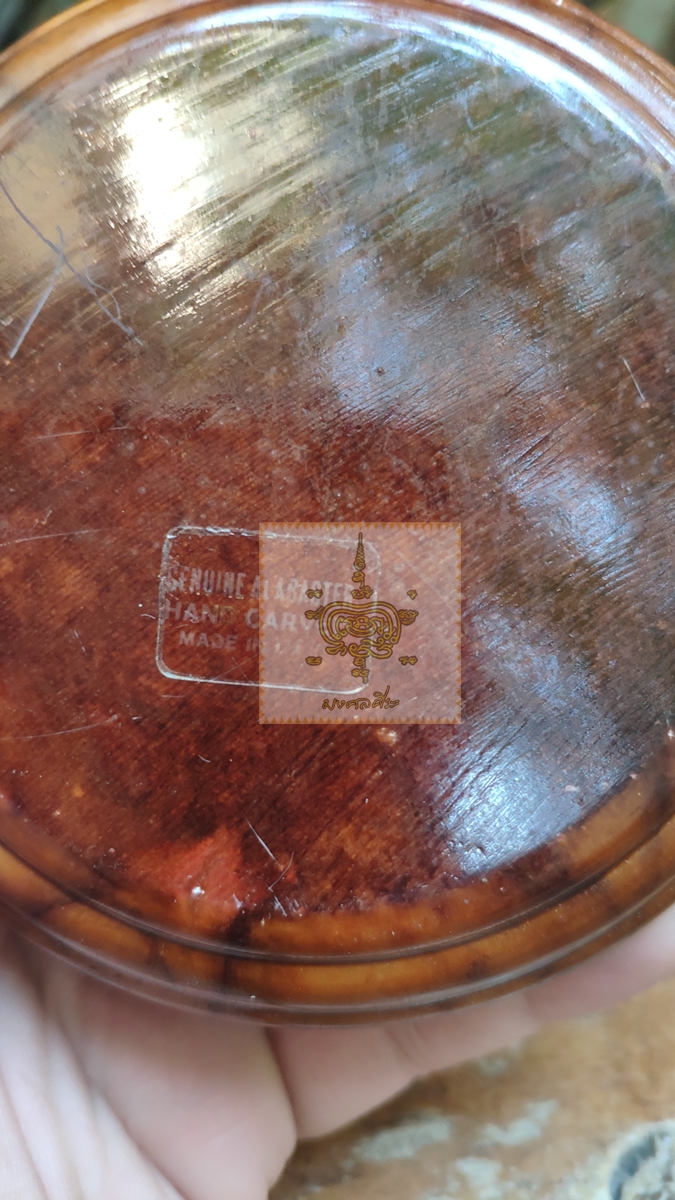 กล่องใส่เครื่องประดับหิน genuine alabaster made in italy แพคคู่