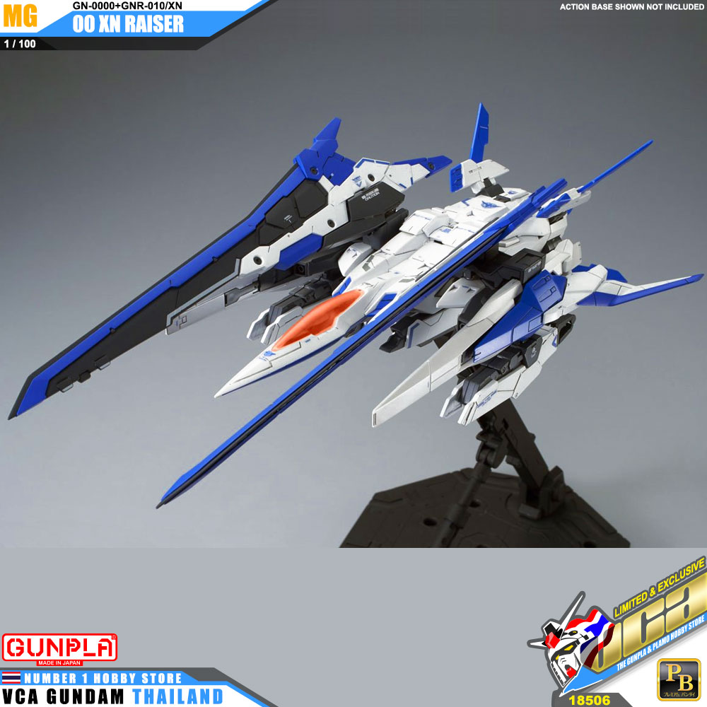 Premium Bandai Gunpla Master Grade MG 00 XN RAISER 00 XN ไรเซอร์