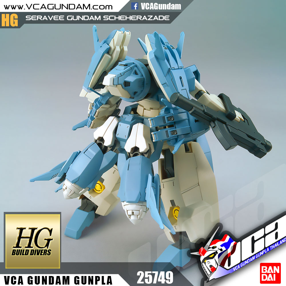 HG SERAVEE GUNDAM SCHEHERAZADE เซราวี กันดั้ม ชแฮเรอซาเตอร์