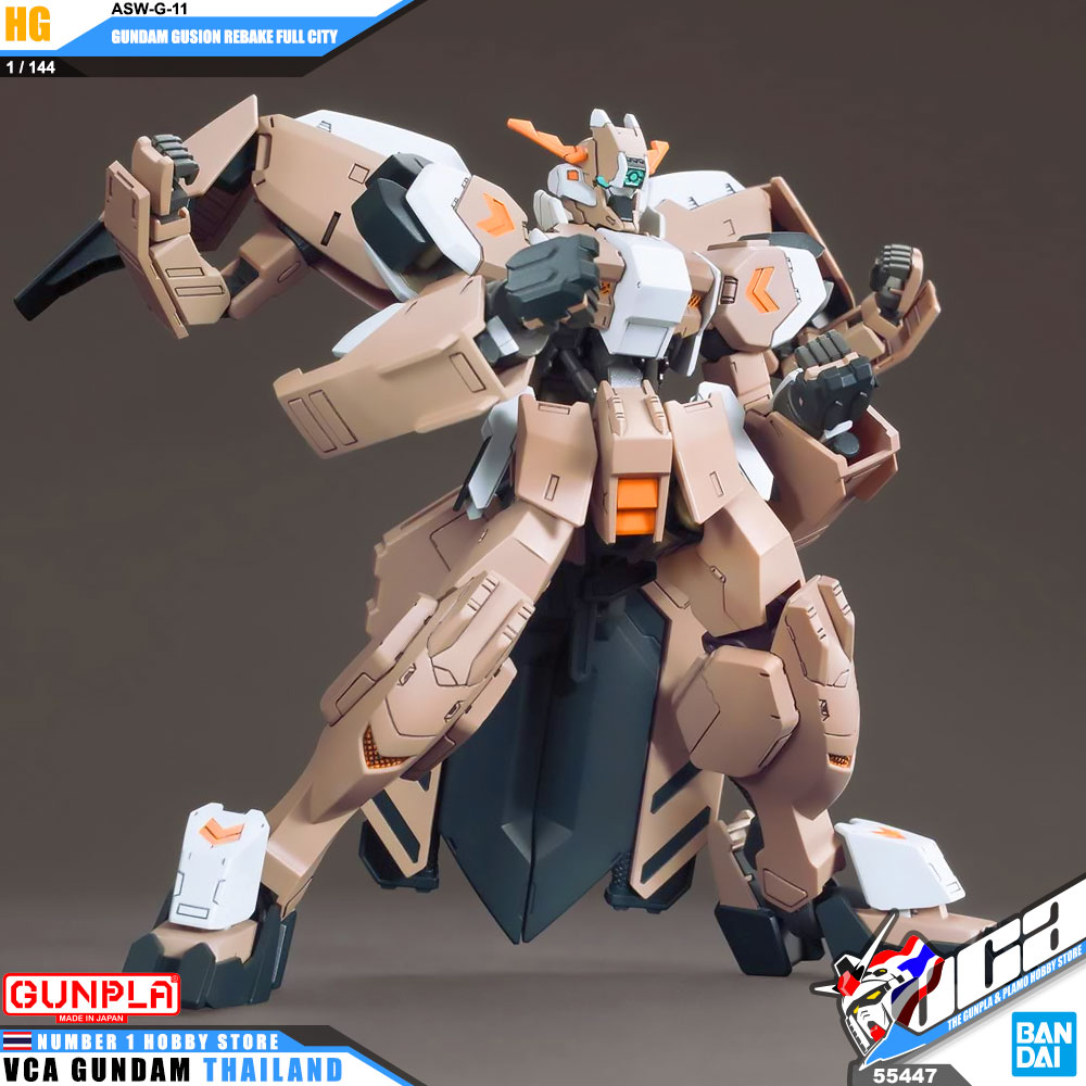 HG ASW-G-11 GUNDAM GUSION REBAKE FULL CITY กันดั้ม กุชั่น ฟูล ซิตี้