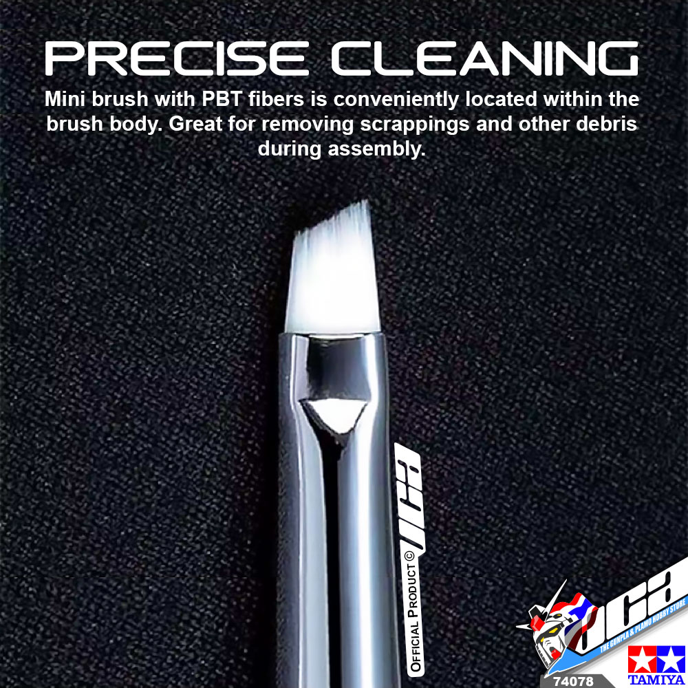 TAMIYA 74078 MODEL CLEANING BRUSH ANTI-STATIC แปลงปัดโมเดลเทพ และไม่ทำให้เกิดไฟฟ้าสถิตย์ กันดั้ม กันพลา VCA GUNDAM