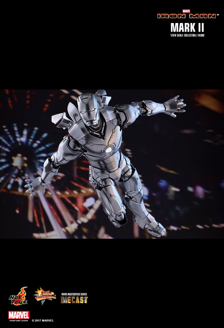 HOT TOYS 1/6 IRON MAN MARK II (DIECAST)