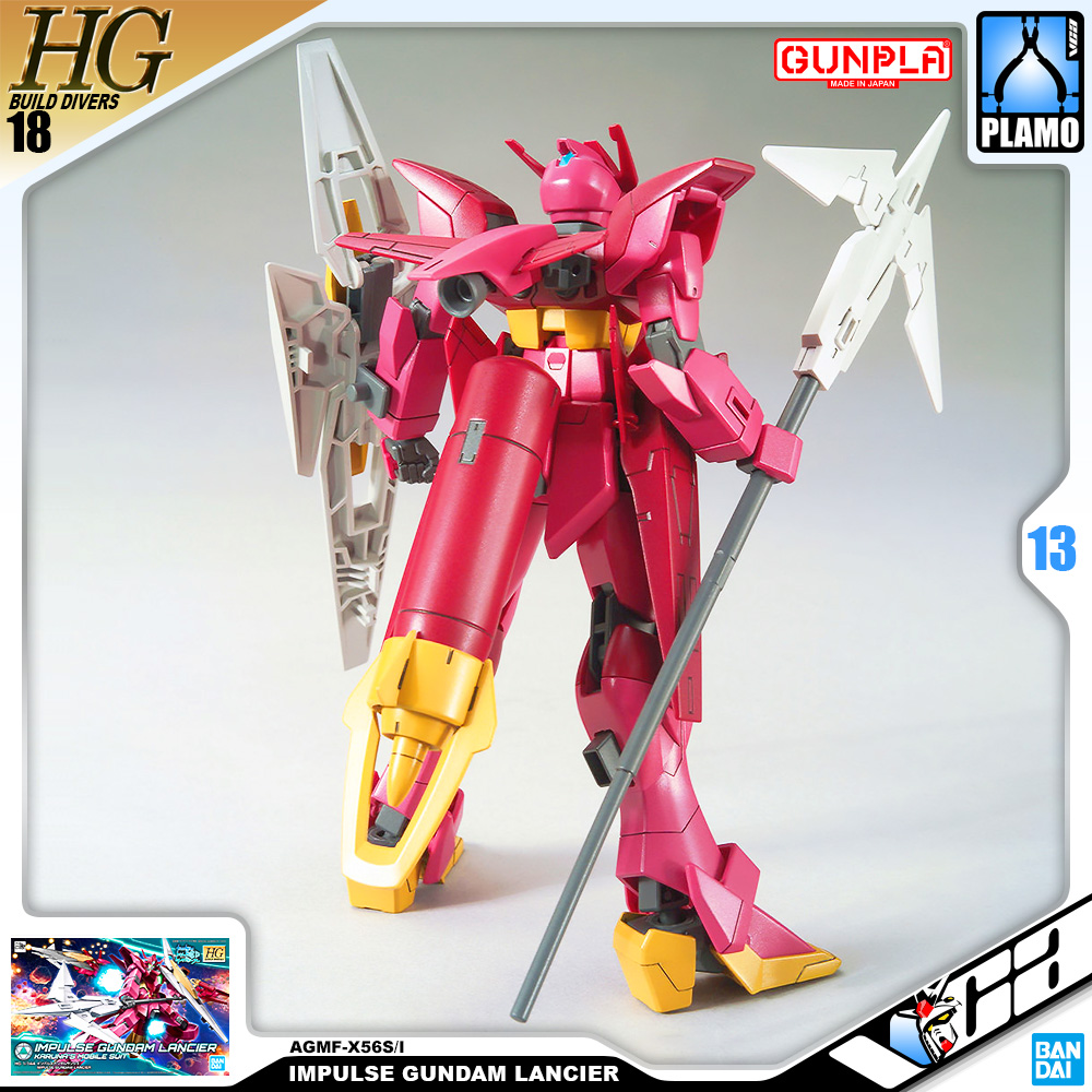 Bandai Gunpla High Grade Build Divers HG AGMF-X56S/I IMPULSE GUNDAM LANCIER