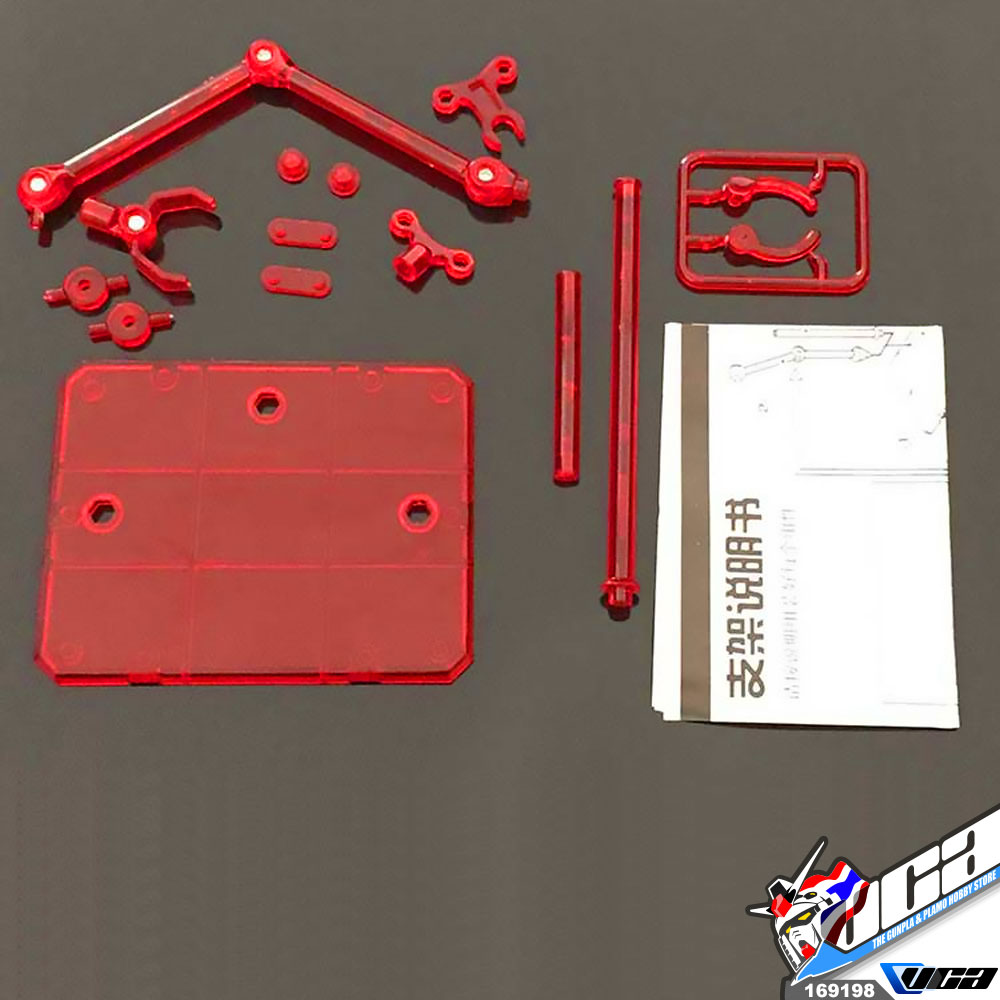 DUAL ACTION STAND (CLEAR RED)