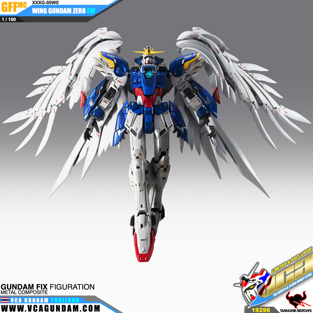 Gundam Fix Figuration Metal Composite GFFMC XXXG-00W0 WING GUNDAM ZERO EW วิง กันดั้ม ซีโร่ คัสตอม