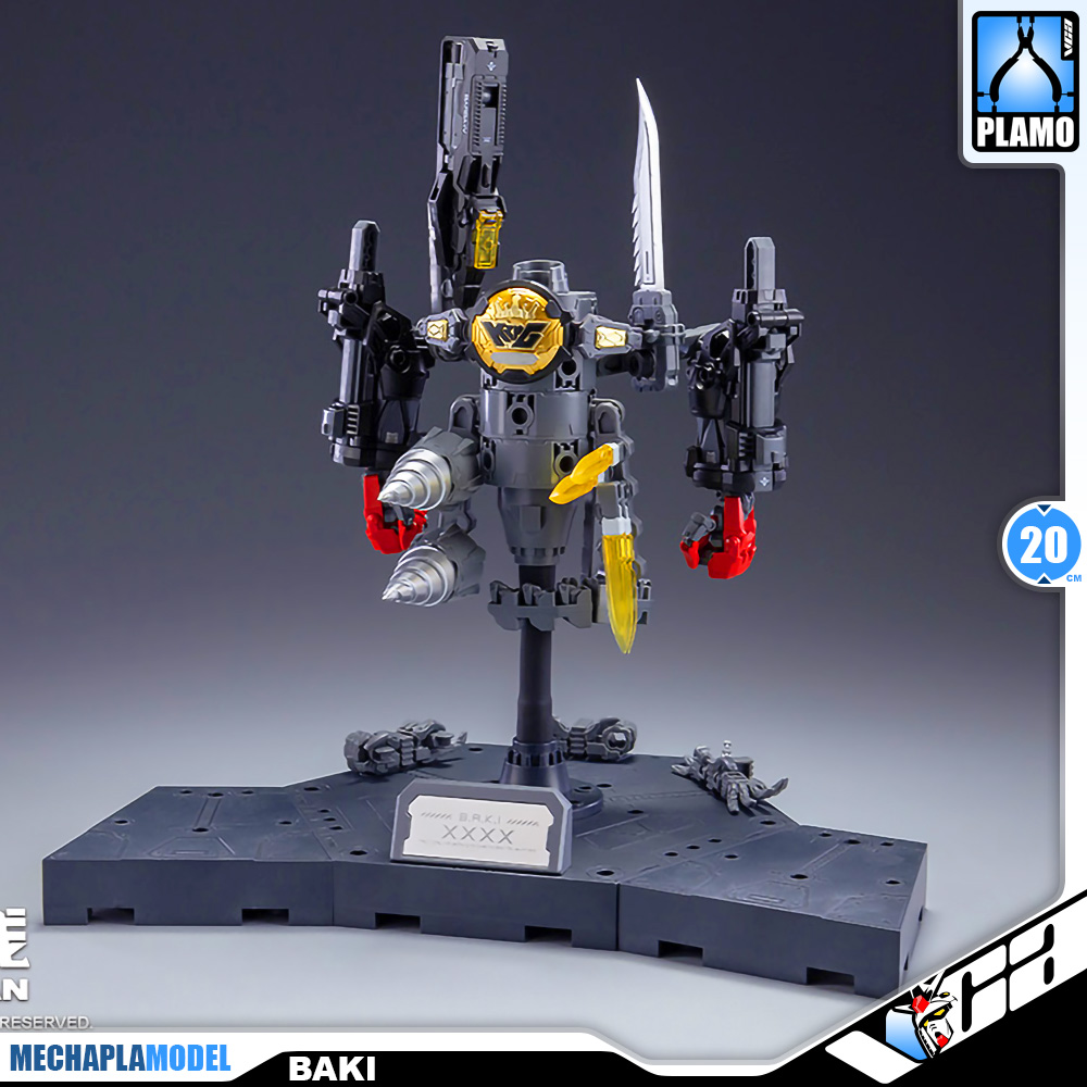 Hemoxian 和模线 拳击手巴奇 Baki Master Grade MG Action Figure Model Toy VCA Gundam Thailand