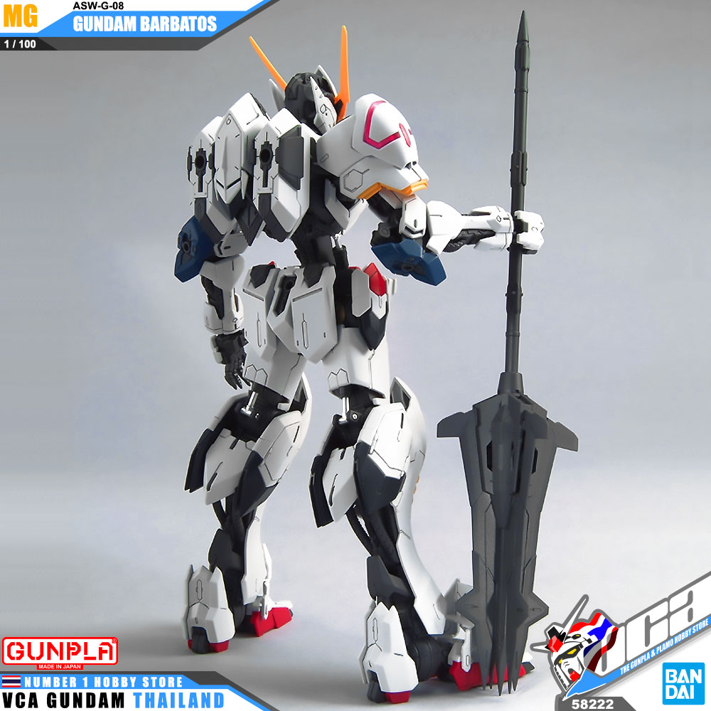 BANDAI GUNPLA MASTER GRADE MG 1/100 GUNDAM BARBATOS โมเดล กันดั้ม กันพลา VCA GUNDAM