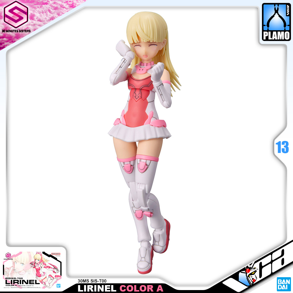 ⭐️ BANDAI 30 MINUTES SISTERS 30MS GIRL SIS-T00 LIRINEL COLOR A ประกอบ โมเดล ของเล่น VCA GUNDAM
