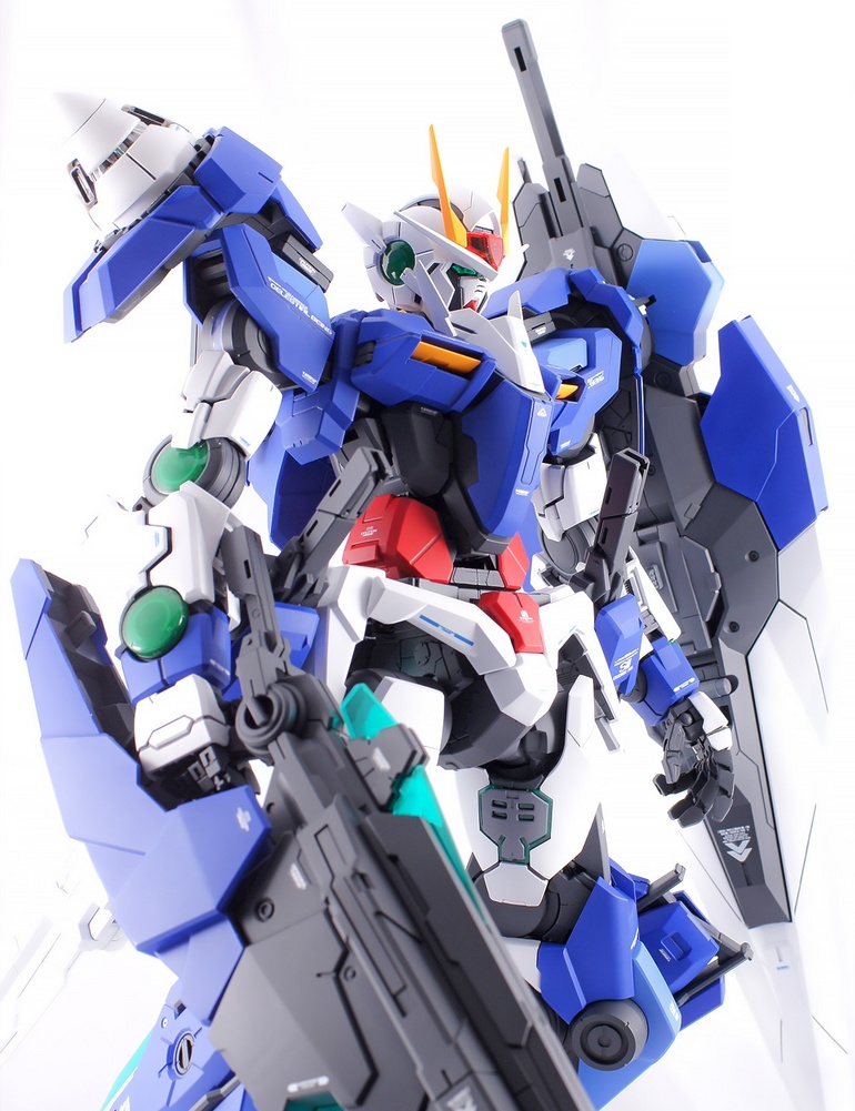 Painted Build : PG 00 GUNDAM SEVEN SWORD/G by Adamantium Factory