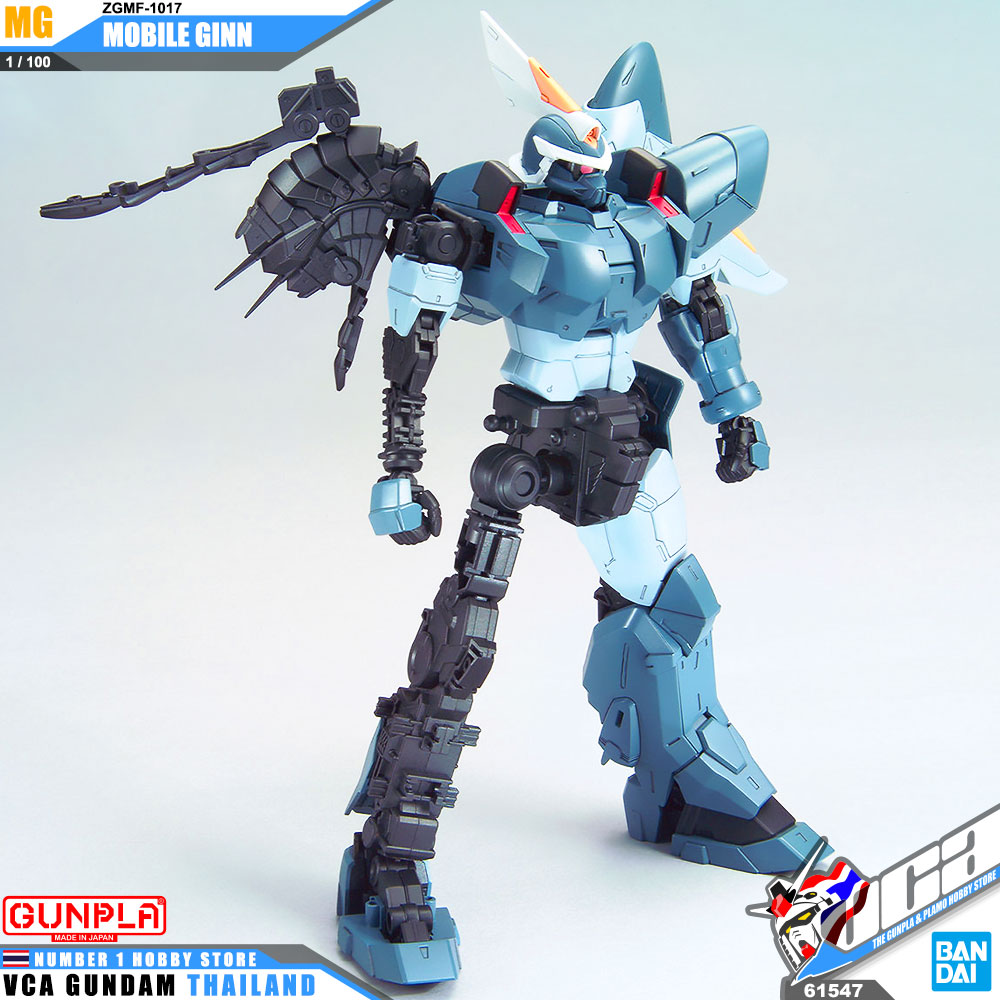 BANDAI GUNPLA MASTER GRADE MG 1/100 ZGMF-1017 MOBILE GINN โมเดล กันดั้ม กันพลา VCA GUNDAM