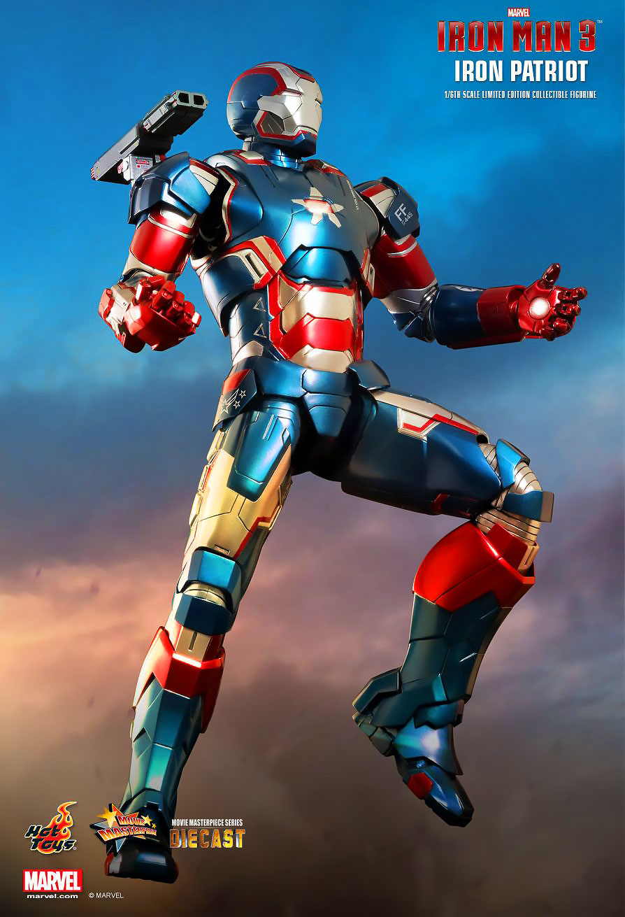 HOT TOYS 1/6 IRON PATRIOT (DIECAST) ไอรอน แพทริออท