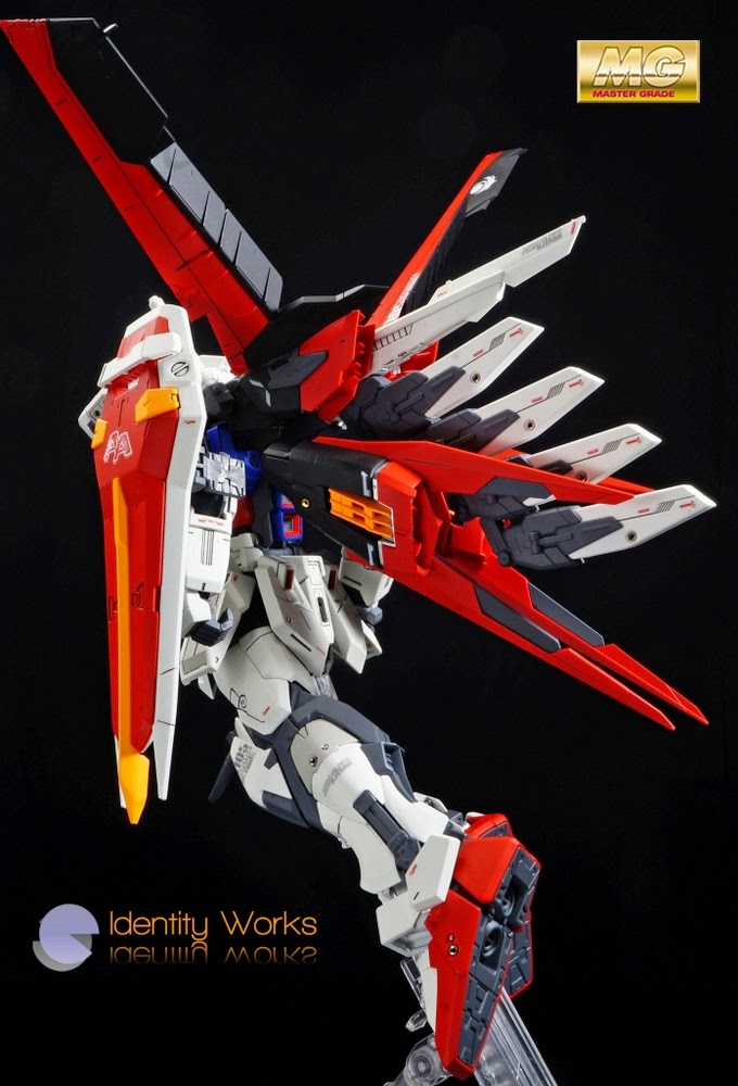 Painted Build : MG AILE STRIKE GUNDAM (VER RM) by Identity