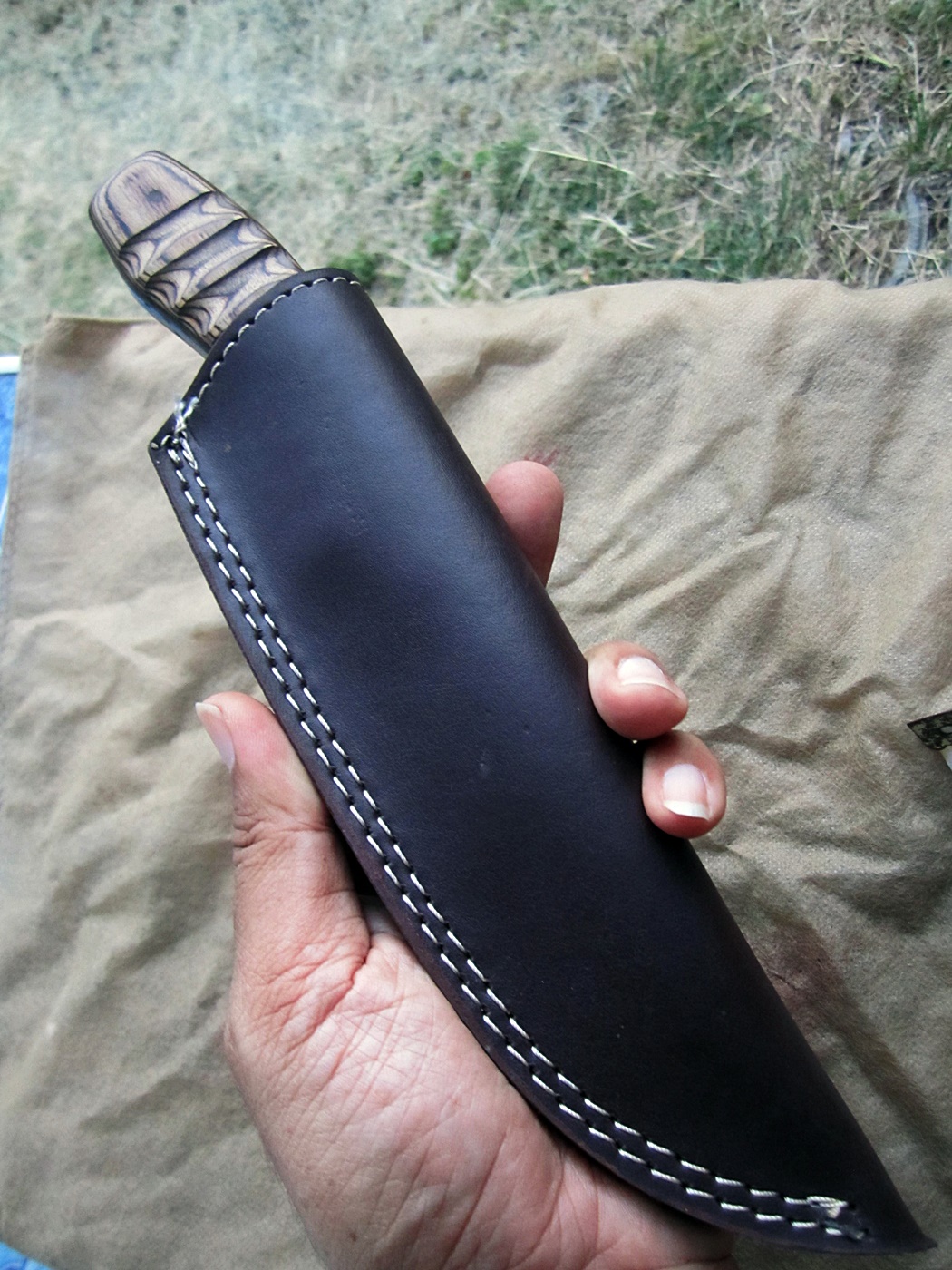 มีดพกเหล็ก A2 Steel (A21)