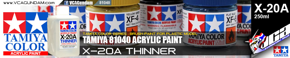 ACRYLIC X-20A ACRYLIC THINNER 250ML