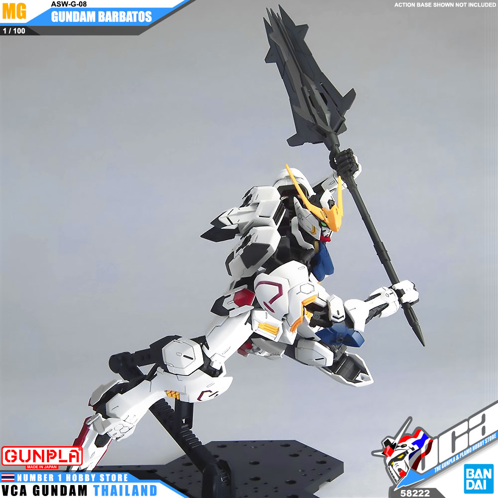 BANDAI GUNPLA MASTER GRADE MG 1/100 GUNDAM BARBATOS โมเดล กันดั้ม กันพลา VCA GUNDAM