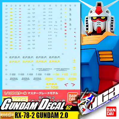 GD52 | MG RX-78-2 GUNDAM VER 2.0