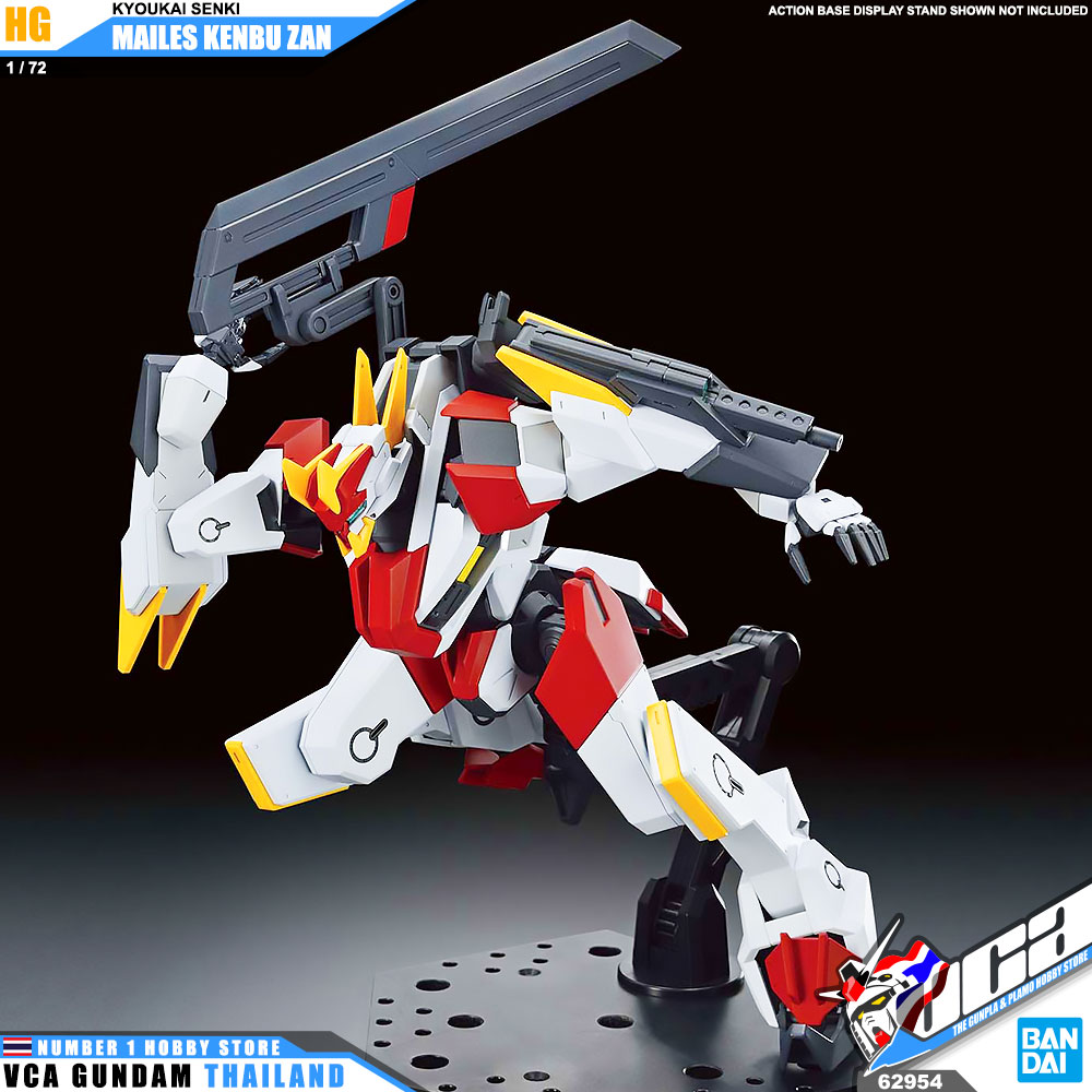 BANDAI KYOUKAI SENKI HIGH GRADE HG 1/72 MAILES KENBU ZAN โมเดล นักสู้เขตแดน VCA GUNDAM