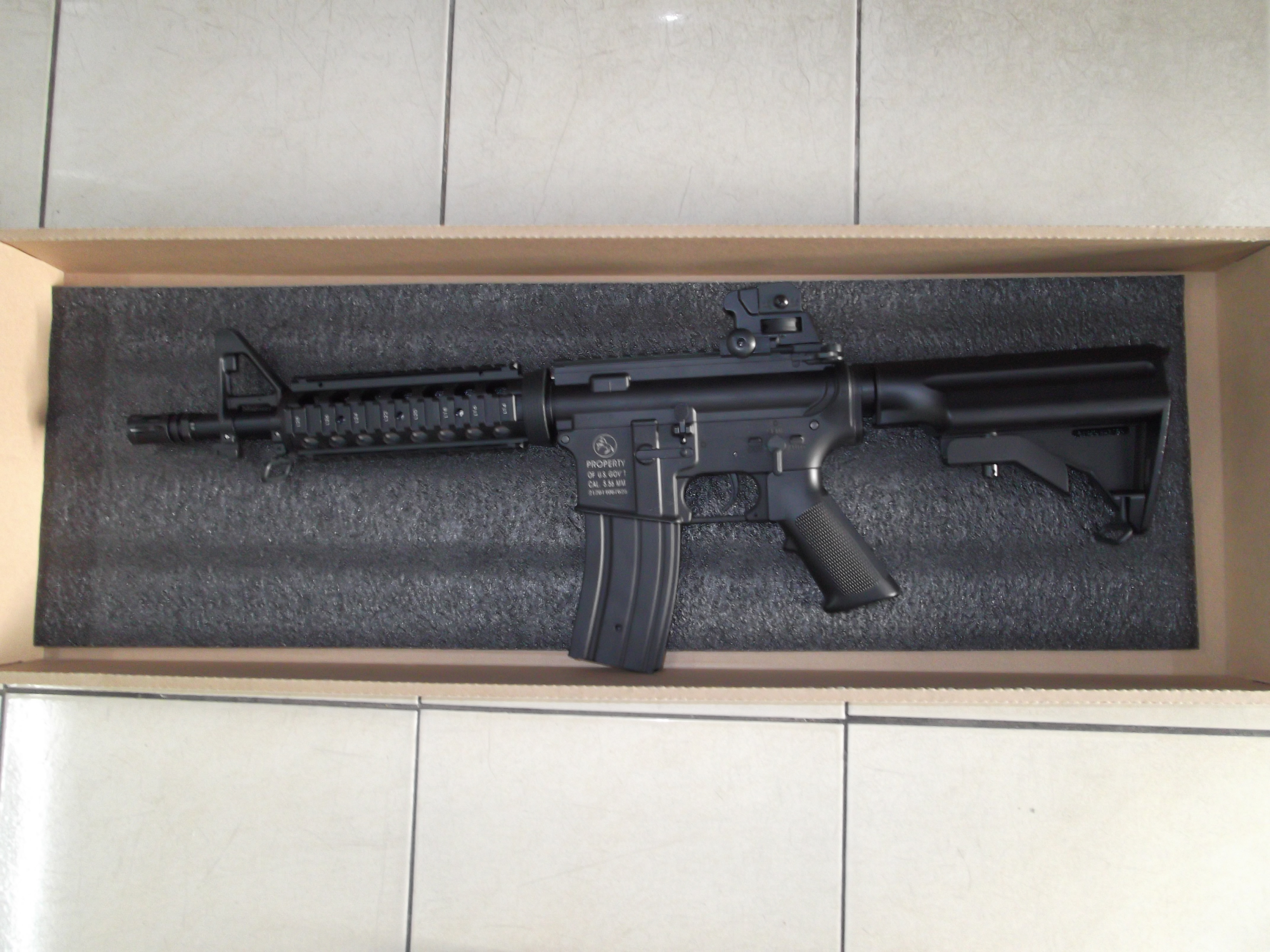 ปืนยาวไฟฟ้า M4 EC302 บอดี้เป็นเหล็ก