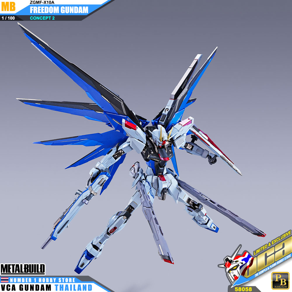 Bandai Tamashii Nations Metal Build ZGMF-X10A FREEDOM GUNDAM CONCEPT 2