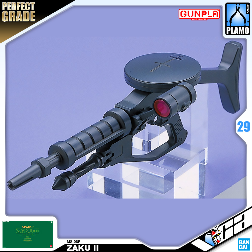 ⭐️ BANDAI GUNPLA PERFECT GRADE PG 1/60 MS-06F ZAKU II ประกอบ หุ่นยนต์ โมเดล กันดั้ม กันพลา ของเล่น VCA GUNDAM