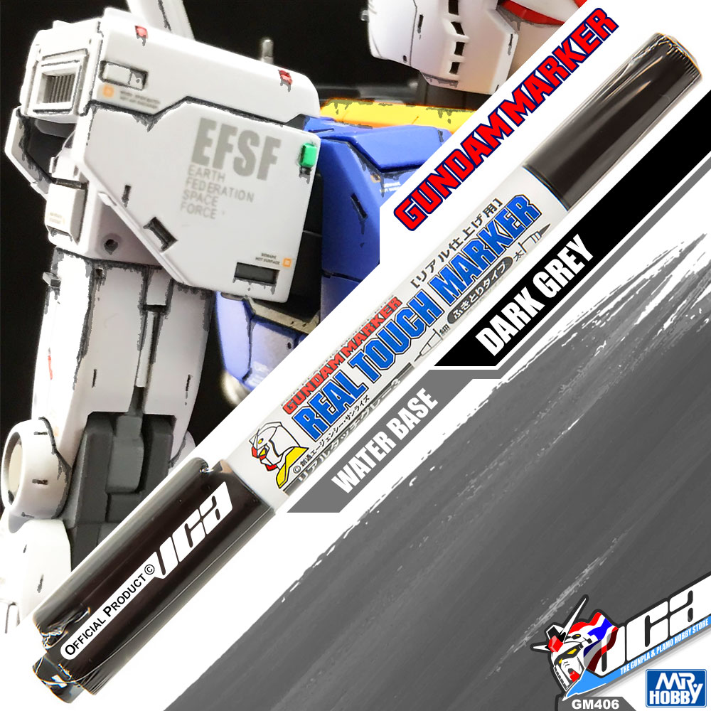GM406 GUNDAM REAL TOUCH MARKER (GREY 3)