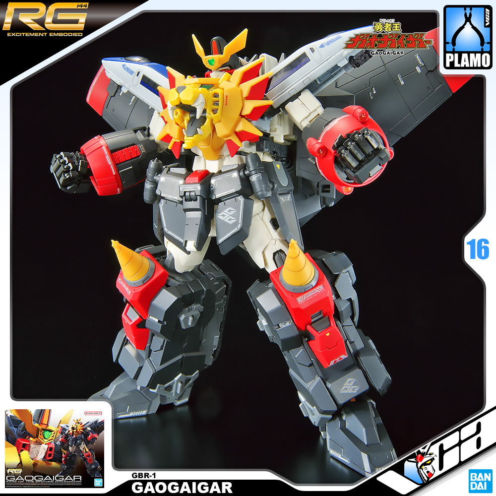 ⭐️ BANDAI REAL GRADE RG GAOGAIGAR ราชันย์ผู้กล้า กาโอไกการ์ ประกอบ โมเดล ของเล่น VCA GUNDAM