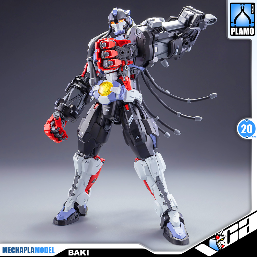Hemoxian 和模线 拳击手巴奇 Baki Master Grade MG Action Figure Model Toy VCA Gundam Thailand