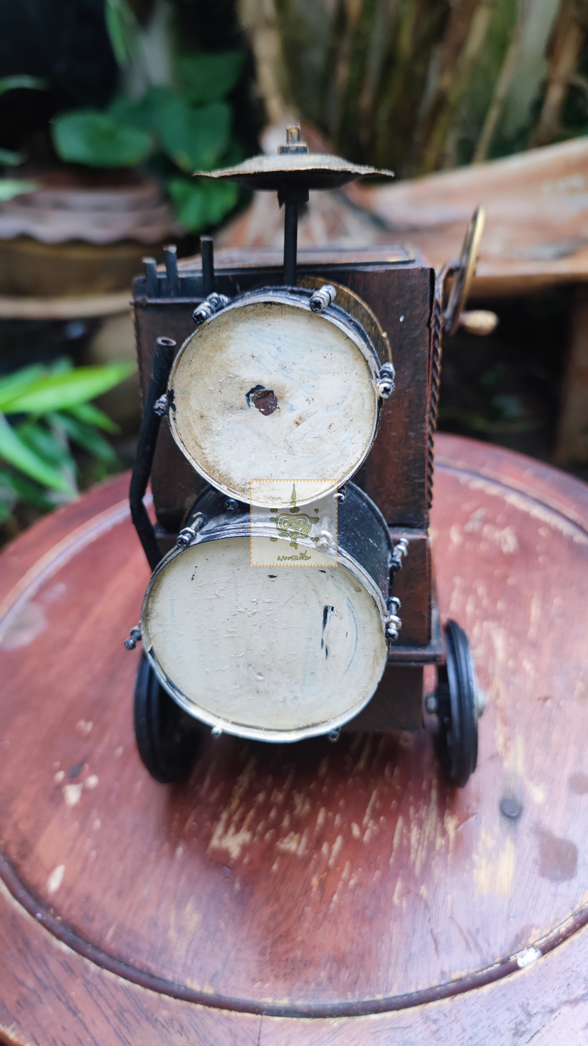 รถดนตรีเคลื่อนที่ งานสังกะสีเก่า