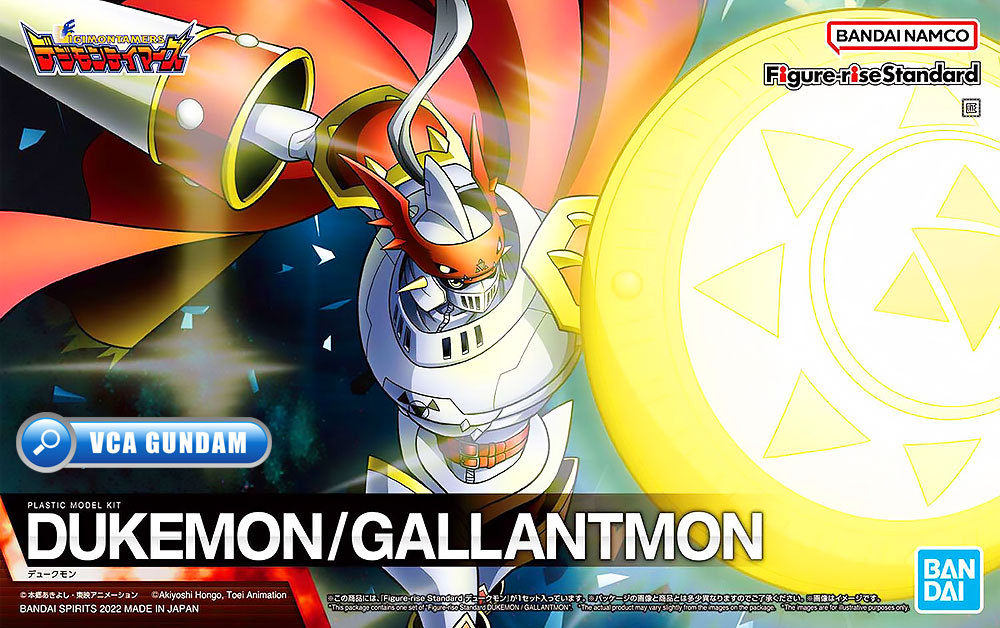 ⭐️ BANDAI FIGURE-RISE STANDARD DUKEMON GALLANTMON FIGURE RISE DIGIMON ADVENTURE ดิจิมอน แอดเวนเจอร์ โมเดล VCA GUNDAM