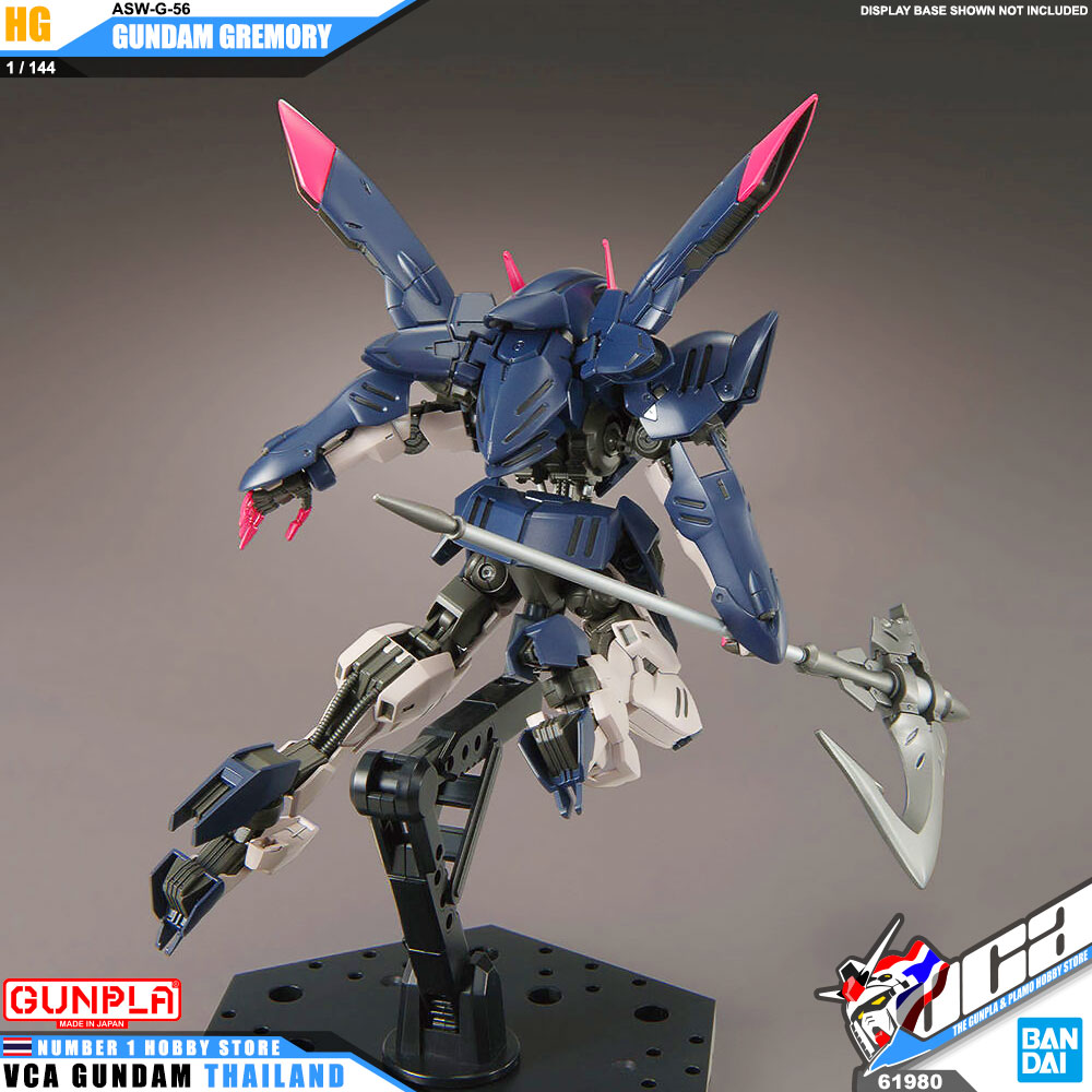 BANDAI GUNPLA HIGH GRADE HG 1/144 GUNDAM GREMORY โมเดล กันดั้ม กันพลา VCA GUNDAM