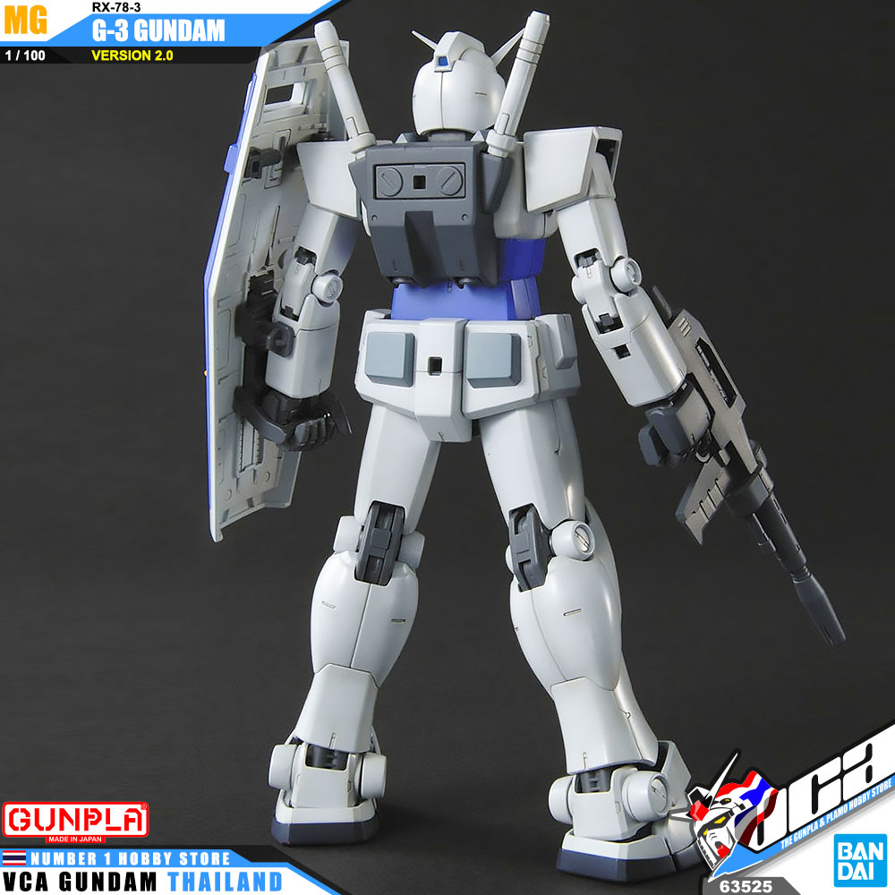 BANDAI GUNPLA MASTER GRADE MG 1/100 RX-78-3 G-3 GUNDAM G3 VER 2.0 โมเดล กันดั้ม กันพลา VCA GUNDAM