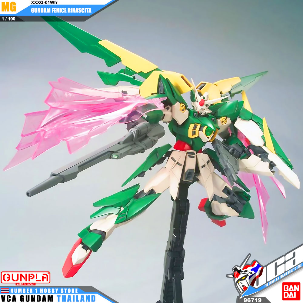 BANDAI GUNPLA MASTER GRADE MG 1/100 GUNDAM FENICE RINASCITA โมเดล กันดั้ม กันพลา VCA GUNDAM