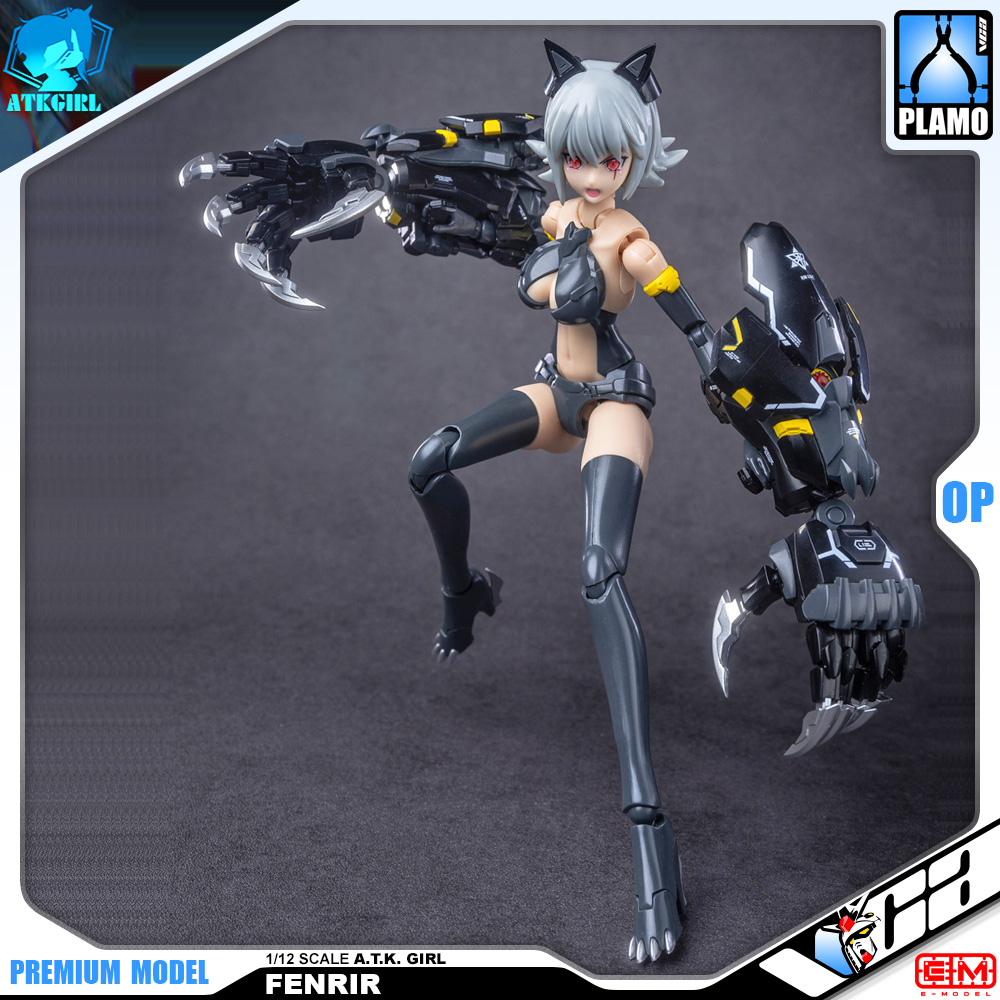 Eastern Model® Plastic Model Kit A.T.K. Girl FENRIR WOLF
