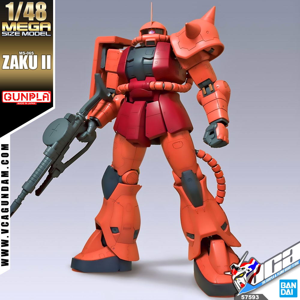 1/48 MEGASIZE MS-06S ZAKU II