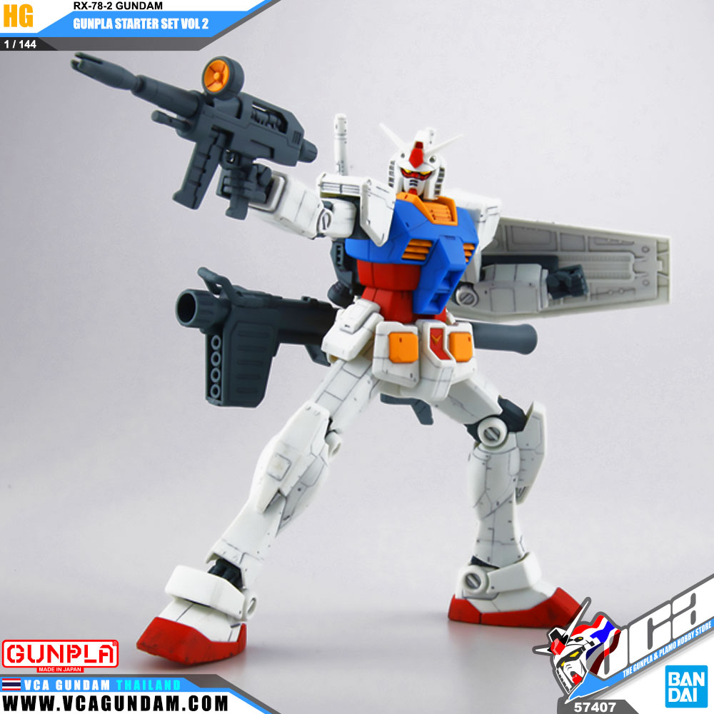 HG GUNPLA กันพลา STARTER SET VOL.2