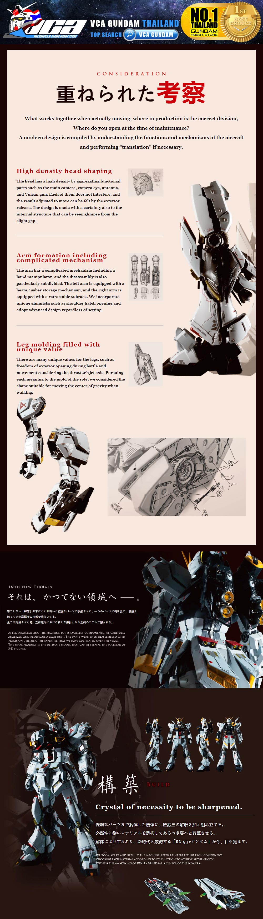 Bandai Tamashii Nations METAL STRUCTURE KAITAI-SHOU-KI RX-93 Nu Gundam Full Package