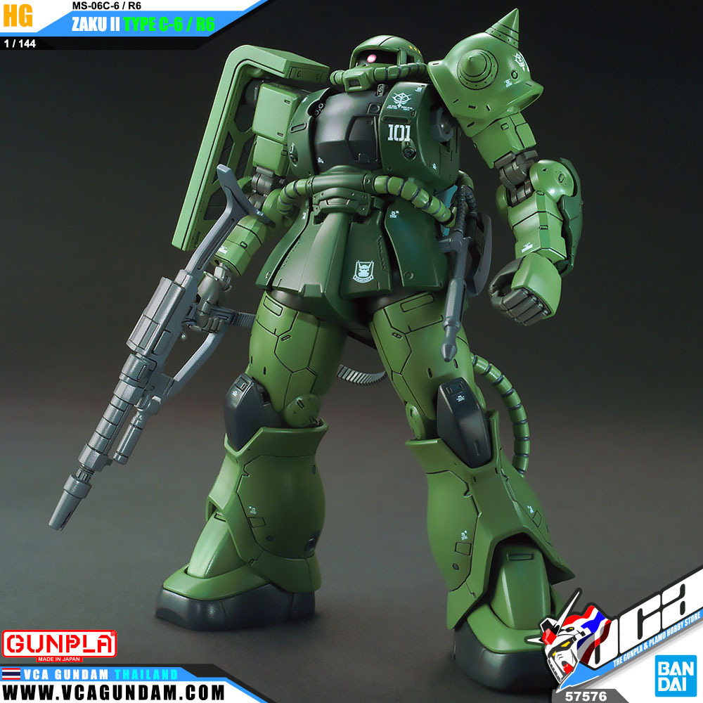 HG MS-06C-6/R6 ZAKU II ซาคุ 2