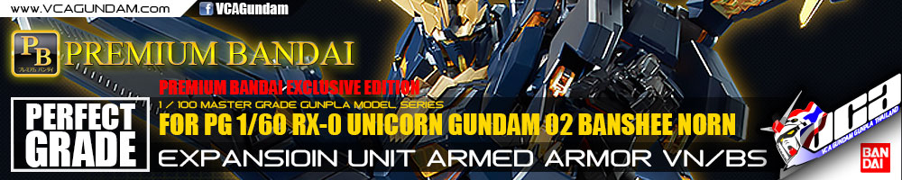 PG PBandai EXPANSION UNIT ARMED ARMOR VN/BS