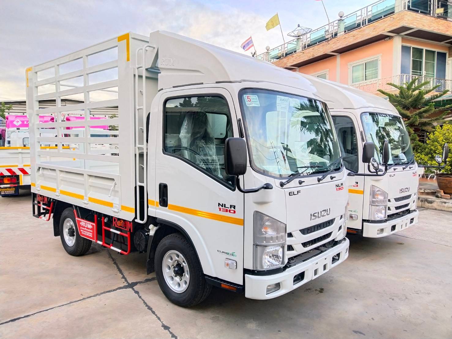 ISUZU NLR Euro 5 Max (ช่วงยาว 3 เมตร) หัวแชสซี (Chassis)