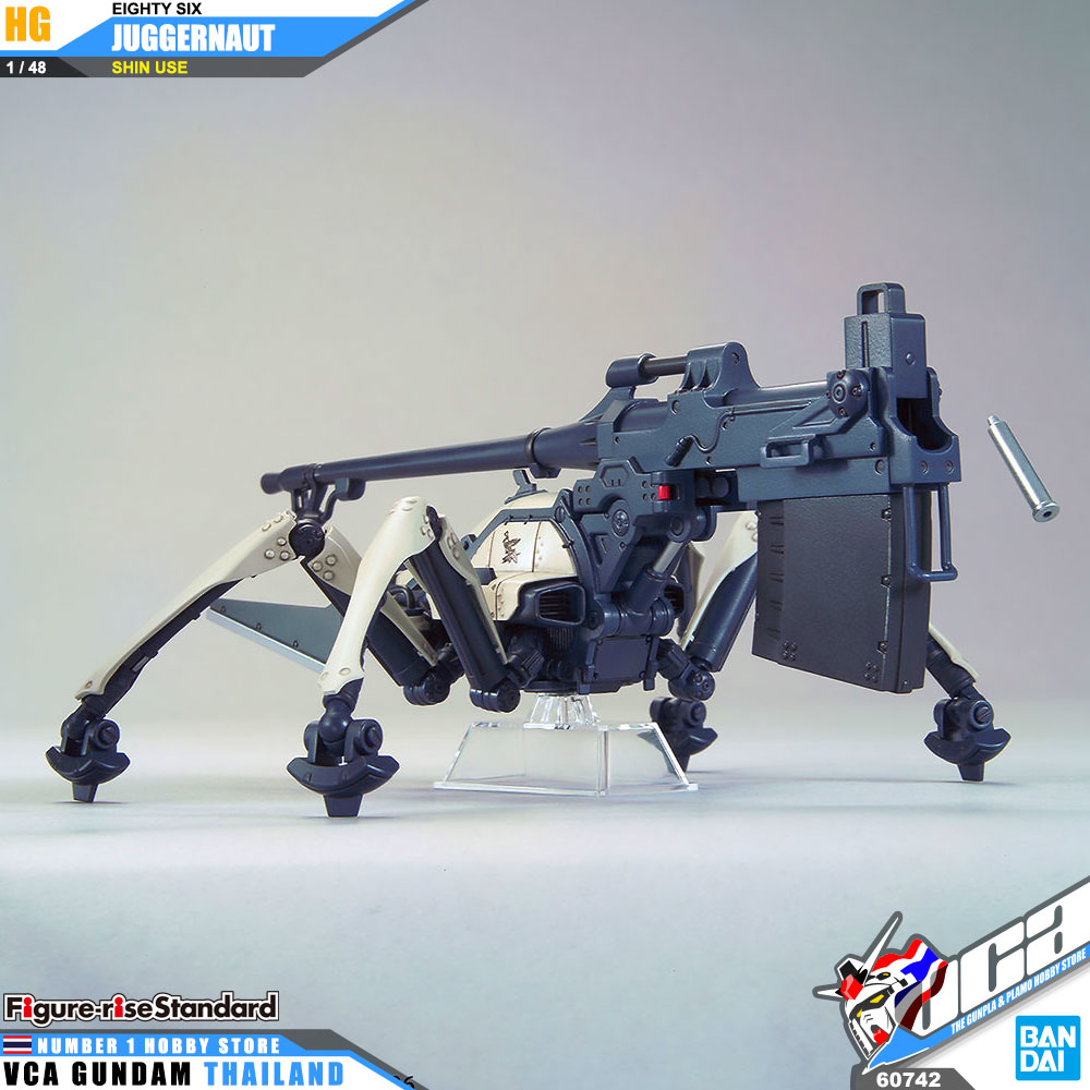 BANDAI 86 EIGHTY SIX HIGH GRADE HG 1/48 JUGGERNAUT SHIN USE โมเดล เอทตี้ซิกซ์ VCA GUNDAM