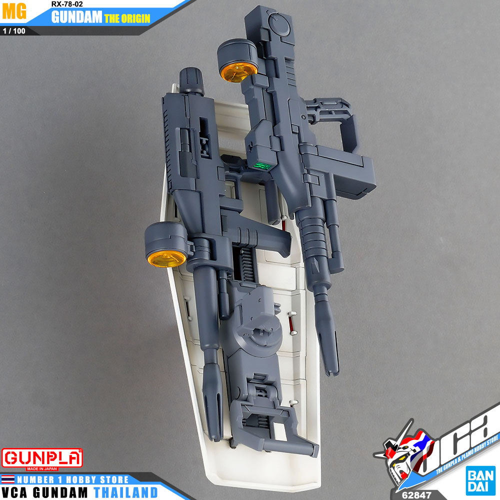 BANDAI GUNPLA MASTER GRADE MG 1/100 RX-78-02 GUNDAM THE ORIGIN โมเดล กันดั้ม กันพลา VCA GUNDAM
