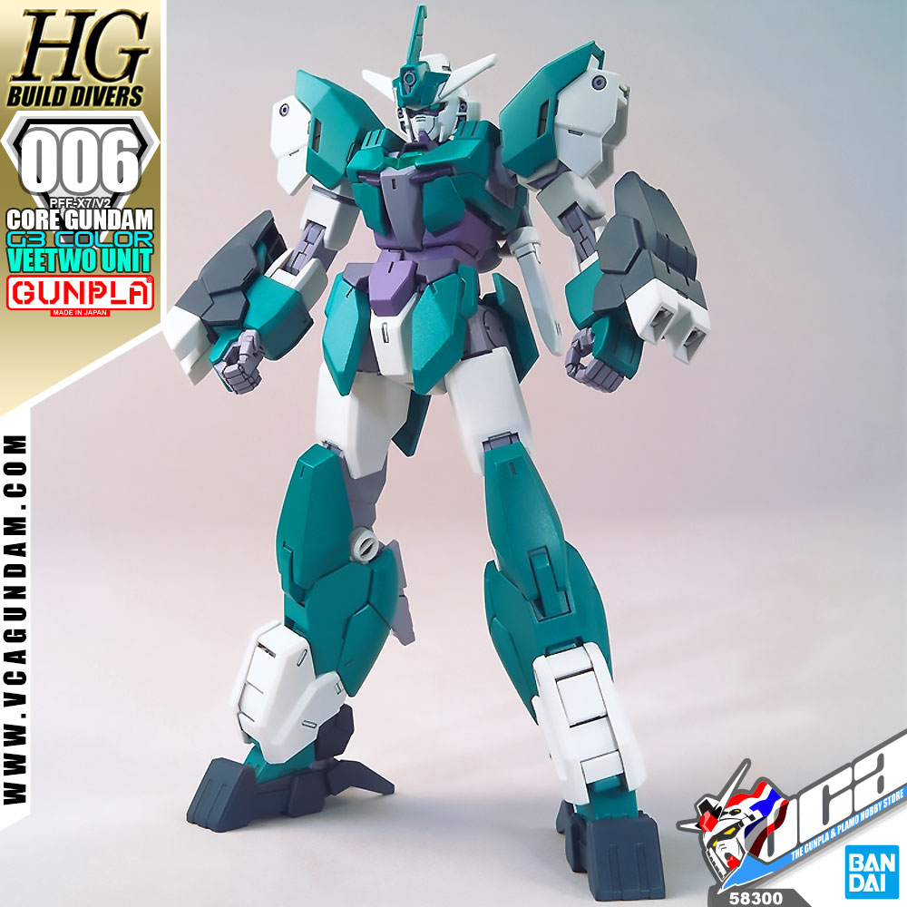 HG CORE GUNDAM (G3 COLOR) & VEETWO UNIT