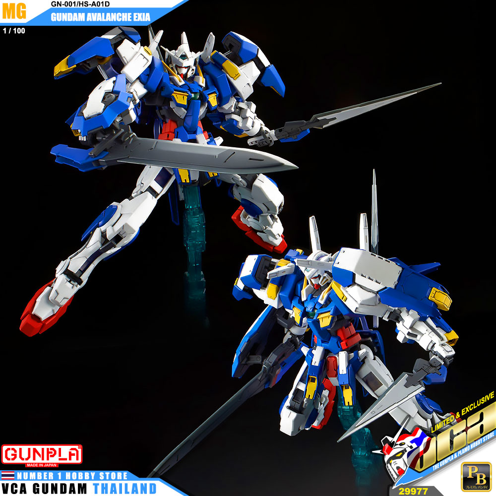 Bandai Gunpla Master Grade MG GUNDAM AVALANCHE EXIA กันดั้ม อวาแลนช ์เอกเซีย