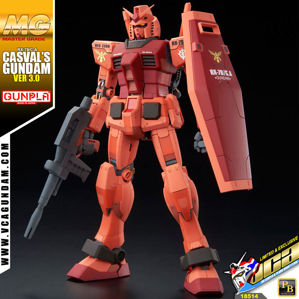 MG RX-78/C.A CASVAL'S GUNDAM VER 3.0