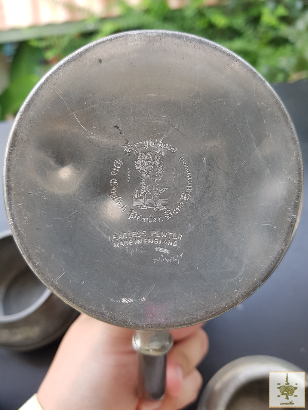 ชุดกา pewter 4 ชิ้น งานอังกฤษ