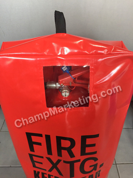 C2 ถุงคลุมเครื่องดับเพลิงชนิดยกหิ้วขนาด 10-30ปอนด์ ใช้ในอาคารและนอกอาคาร
